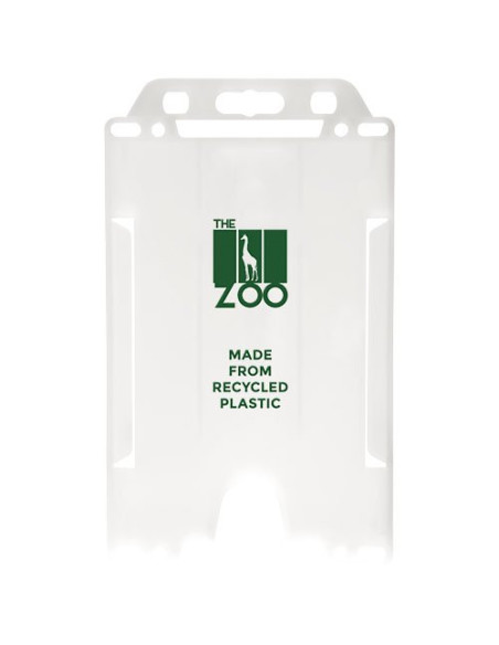Porta badge in plastica riciclata Pierre