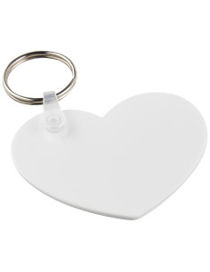 Portachiavi in materiale riciclato a forma di cuore Tait 2