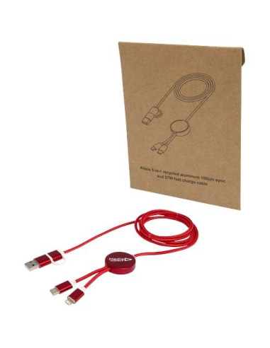 Cavo 5-in-1 in alluminio e plastica riciclata...