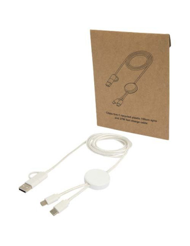 Cavo 5-in-1 in plastica riciclata da 150 cm per...