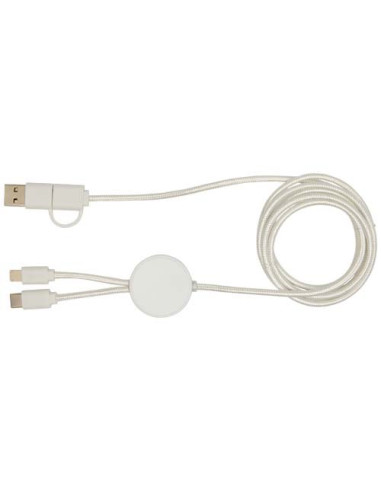 Cavo 5-in-1 in plastica riciclata da 150 cm per...