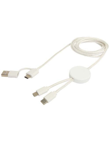 Cavo 5-in-1 in plastica riciclata da 150 cm per...