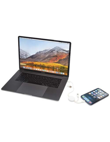 Cavo 5-in-1 in plastica riciclata da 30 cm per...