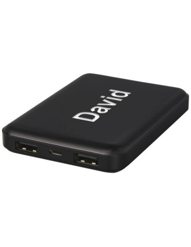 Power bank ultra sottile luminoso da 5000 mAh...
