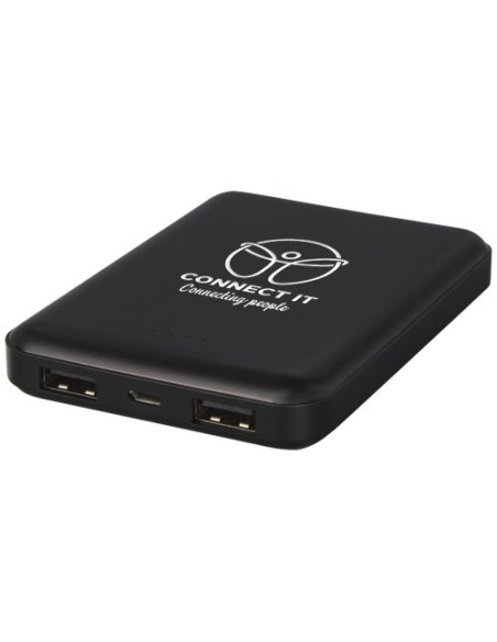 Power bank ultra sottile luminoso da 5000 mAh Gleam