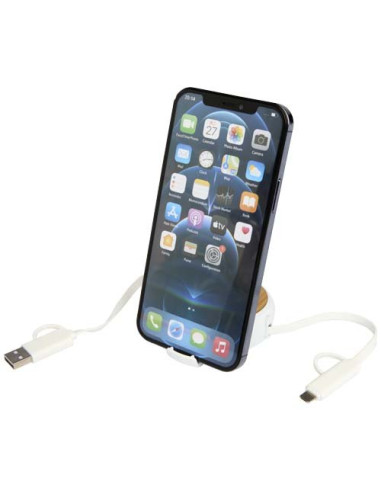 Cavo retrattile 5 in 1 in plastica riciclata da...