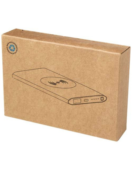Power bank wireless da 4000 mAh Type C in alluminio riciclato Juice