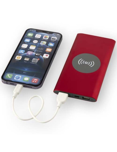 Power bank wireless da 8000 mAh Type C in...