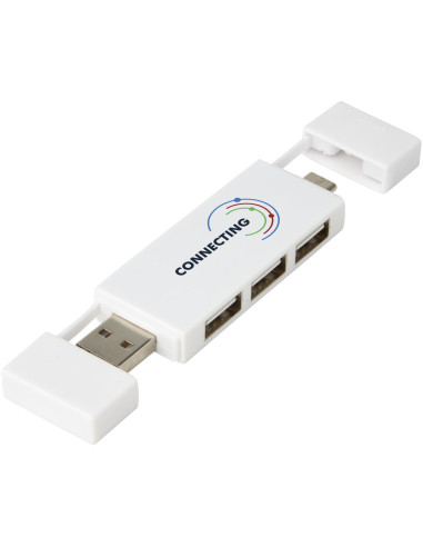 Hub USB 2.0 doppio Mulan