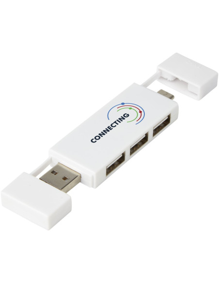 Hub USB 2.0 doppio Mulan