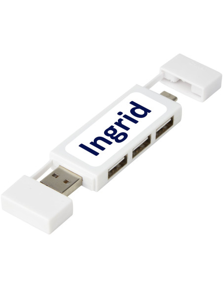 Hub USB 2.0 doppio Mulan