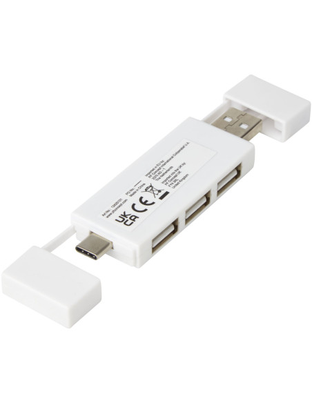Hub USB 2.0 doppio Mulan