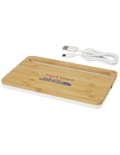 Caricabatterie wireless da 10 W in bambù Medake 2