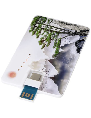Chiavetta USB 3.0 da 32 GB con porta Tipo-C e...