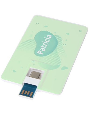 Chiavetta USB 3.0 da 64 GB con porta Tipo-C e...