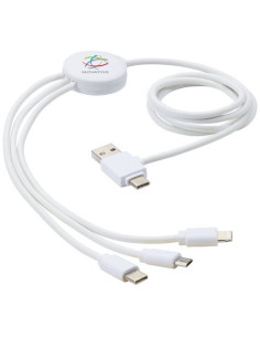 Cavo di ricarica 5 in 1 con additivo antibatterico Pure 2