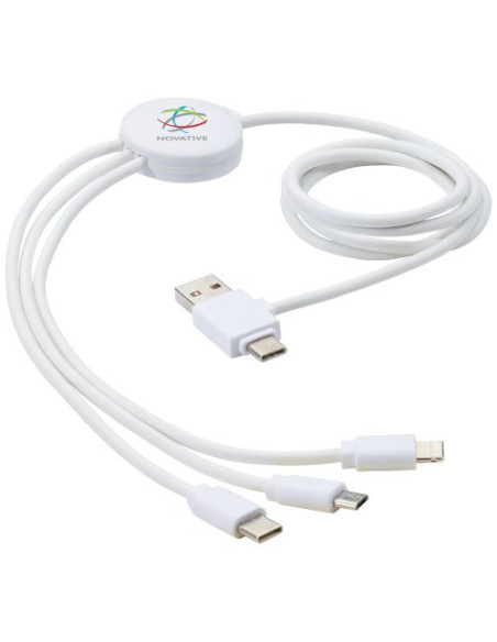Cavo di ricarica 5 in 1 con additivo antibatterico Pure