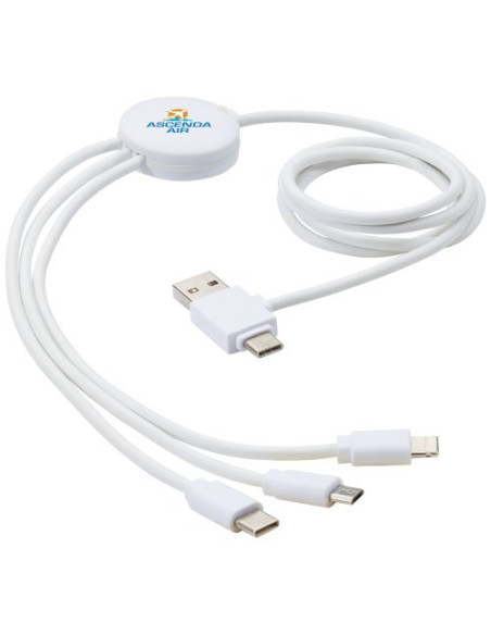 Cavo di ricarica 5 in 1 con additivo antibatterico Pure
