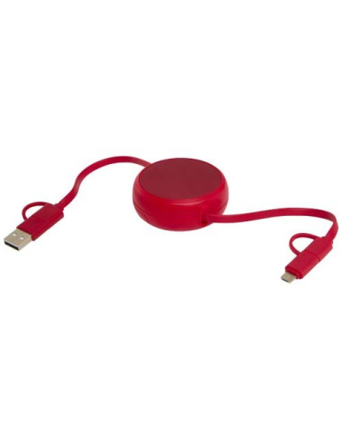 Cavo retrattile 5 in 1 da 100 cm in plastica...
