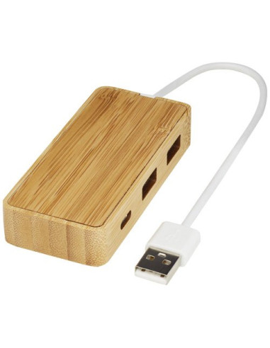 Hub USB in bambù Tapas