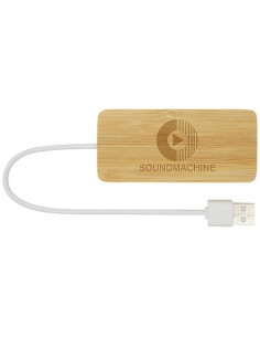 Hub USB in bambù Tapas 2