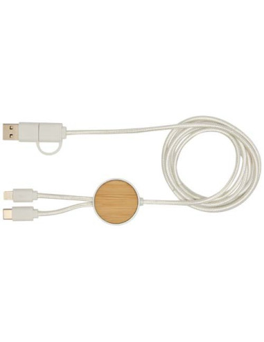 Cavo 5-in-1 in plastica riciclata da 150 cm per...
