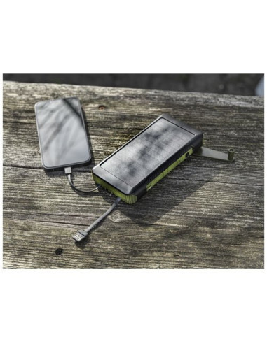 Power bank a dinamo solare in plastica...