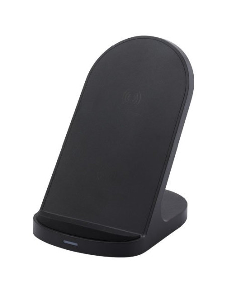 Stazione di ricarica in plastica riciclata RCS a doppia bobina da 15 W Loop