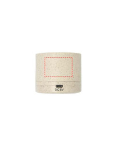 Altoparlante Bluetooth® Kikai realizzato con paglia di grano