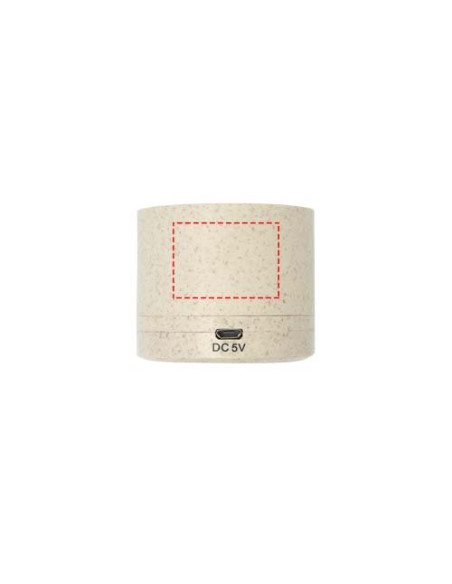 Altoparlante Bluetooth® Kikai realizzato con paglia di grano