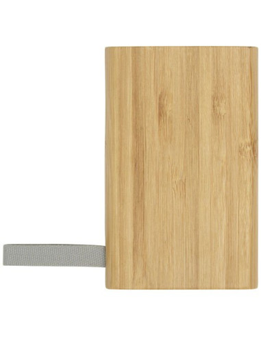 Power bank Tulda da 5000 mAh in bambù