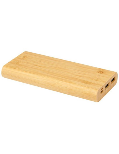Power bank Tulda da 10,000 mAh in bambù