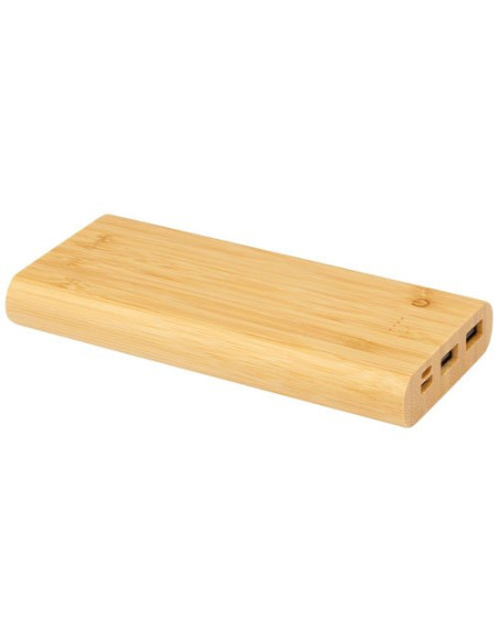 Power bank Tulda da 10,000 mAh in bambù