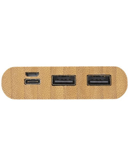 Power bank Tulda da 10,000 mAh in bambù