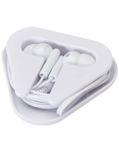 Auricolari con astuccio in plastica riciclata...