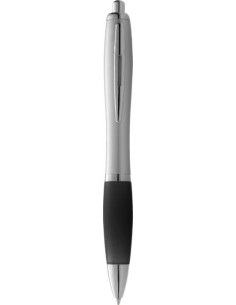 Nash – Penna a sfera con fusto argento e impugnatura...