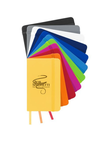 Blocco note formato A6 con copertina rigida...