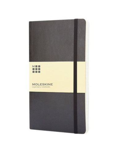 Blocco note con copertina morbida - a righe...