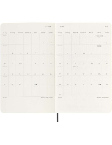 Agenda settimanale 12 mesi formato L con...