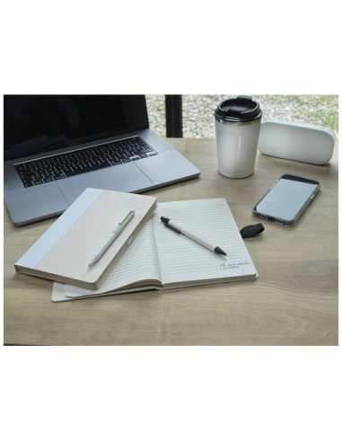 Set blocco note formato A5 e penna a sfera...