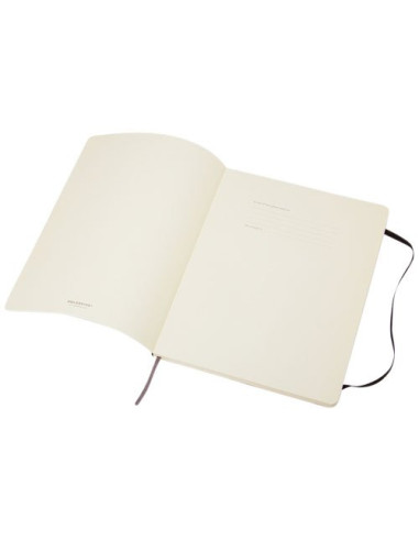 Blocco note con copertina morbida - a righe...