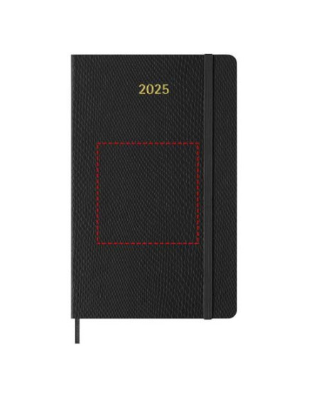 Agenda settimanale formato L 12 mesi con copertina morbida 100%VEGEA® Boa Moleskine