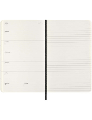 Agenda settimanale formato L 12 mesi con...
