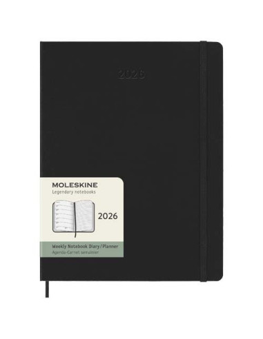 Agenda settimanale 12 mesi XL con copertina...