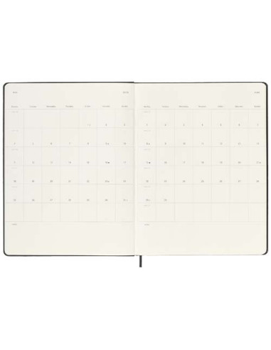 Agenda settimanale 12 mesi XL con copertina...