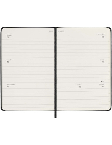 Agenda settimanale tascabile 12 mesi formato...
