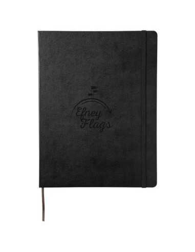 Blocco note con copertina rigida - a righe...