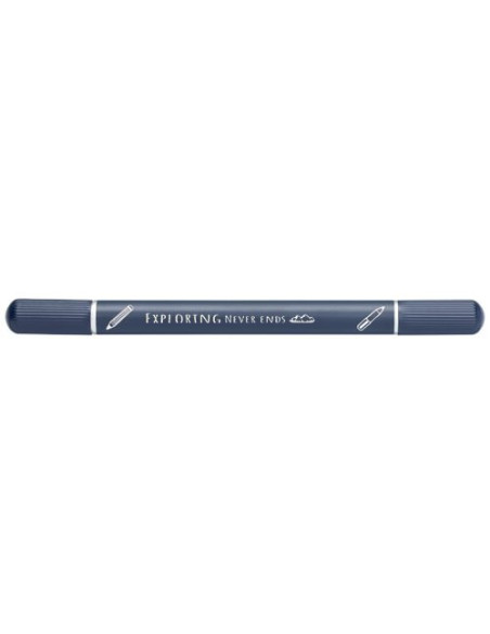 Set con penna a sfera e taccuino Skribo