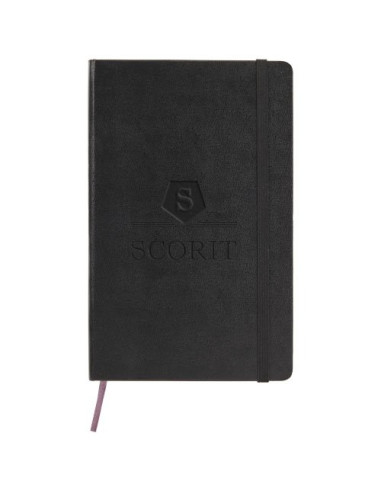 Blocco note con copertina rigida - a righe...