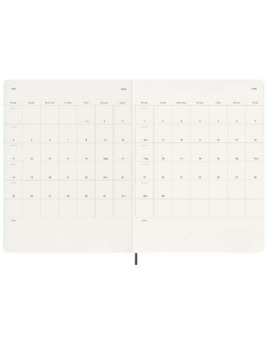 Blocco note 12 mesi formato XL con copertina...